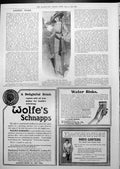 Antique Old Print Girl'S Frock For The Sunshine Summer Gown Embroidered 1913