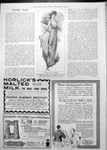 Old Print Frock For The Seaside One Piece Dress Frillings Underskirt 1913 20th