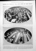 Antique Print Boulter'S Lock Pleasure Craft Ascot Sunday M. Chaliapine 1913