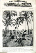 Original Old Vintage Print 1917 Cocoanut Milk Africa Siers War Hoskins Deventer