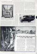 Original Old Vintage Print 1917 Salonika War Motor Field Operating Theatre 20th