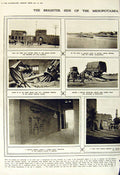 Original Old Vintage Print 1917 Mesopotamia Zeppelin War Baghdad Amara Siers