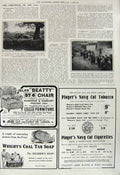 Original Old Vintage Print 1917 Wolseley Motor Car Warwickshire Women Workers