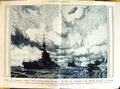 Original Old Vintage Print 1917 War Transport Sea Navy Ships Zeppelin Pears 0