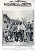 Original Old Vintage Print 1917 German Prisoners French War Air-Raid Rockets