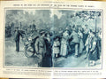 Original Old Vintage Print 1917 Wounded War Siers Motor Car London Women 20th