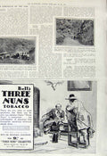 Original Old Vintage Print 1917 New Zealand Parliamentary Tour Daimler Herekino