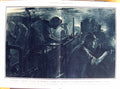 Antique Old Print 1917 Land-Ship War French Tank Machine-Gunners Robinson 20th