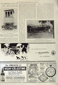 Original Old Vintage Print 1917 Wolseley Motor Car Singh Dun Seegerol Hairtint