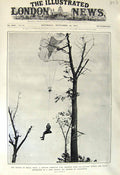 Original Old Vintage Print 1917 Battle Menin British Man Parachute Douglas Haig