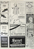 Original Old Vintage Print 1917 Marshal Snelgrove Wilkinson Toothpaste Watch