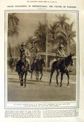 Old Vintage Print 1917 Stanley Maude Musgrave Baghdad Zonnebeke Menin War 20th