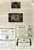 Original Old Vintage Print 1917 Red Cross Sunnungdale Golf Club Tobacco Taylor