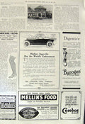 Original Old Vintage Print 1917 British Car Guiana Sunbeam Carnegie Georgetown