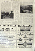 Old Vintage Print 1917 Roman Bath Combe King Hospital Oxo Williamson Cole 20th