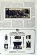 Original Old Vintage Print 1917 Lorries Supplies Battle War Ypres France Gsmith