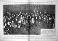 Antique Old Print Damaged President Wilson Lord Mayor London Guildhall 1919 0