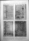 Old St. Omer Psalter 14Th C Illuminated Manuscript Shakespeare 1919
