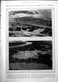 Antique Old Print Hoaroun Alraschid From Air Kadhimein Baghdad Samarra 1919