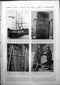 Antique Old Print Nimrod Lost War Ship Cassin Decorated Mangin Marchand 1919
