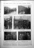 Old London Railway Strike Stranded Siers Station Valenciennes 1919 20th