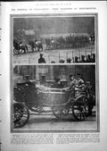 Old Print Opening Parliament King Queen Belgian Medals M Paderewski 1919 20th