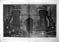 Old Casting Iron Pigs Great British Steel Works Artist Impression 1919 20th