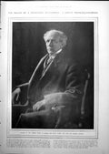 Antique Print Sir Wilfred Laurier Meeting German Allied States Berlin 1919