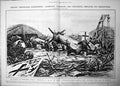 Antique Old Print German Aeroplanes Surrendered Dismantling In Progress 1919