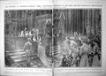 Antique Old Print Damaged Wedding Princess Patricia Westminster Abbey 1919