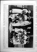 Old Print Wedding Priness Patricia Bride Groom Bridesmaids Presents 1919 20th