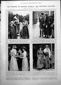 Old Wedding Princess Patricia War Time Activities Visits Hospital 1919 20th