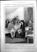 Old Print Princess Patricia Hrh Teaches Needlework Empress Britain 1919 20th