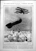 Antique Print Cloudland Signal Box Guide Aircraft Siam'S Thanksgiving 1919