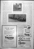 Antique Old Print B.S.A. Burmah Motorcycle Sidecar Humbers Scotland Yard 1919