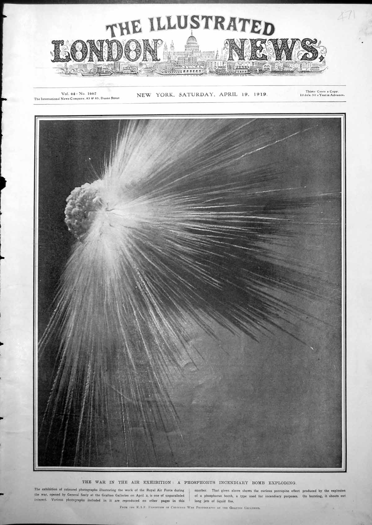 Antique Print Phosphorus Incendiary Exploding Reform Committee Delhi 1919 20th