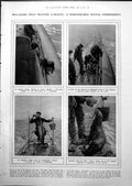 Old Sea-Lions Hunting U-Boats Explosion Smoke Dropped Seaplane 1919 20th