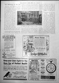 Antique Old Print American Red Cross In The War Gorizia Fiat Ambulance 1919