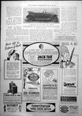 Antique Old Print Notable New Car Victory Arrol-Johnston Aircraft Spec 1919
