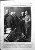 Old Wilson Clemencau Lloyd George Orlando Foch Karl Switzerland 1919 20th
