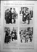 Old Print Dominions March London Royalty Spectators Air Versailles 1919 20th