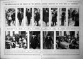 Antique Old Print Damaged Presentation Treaty To Germans Leading People 1919