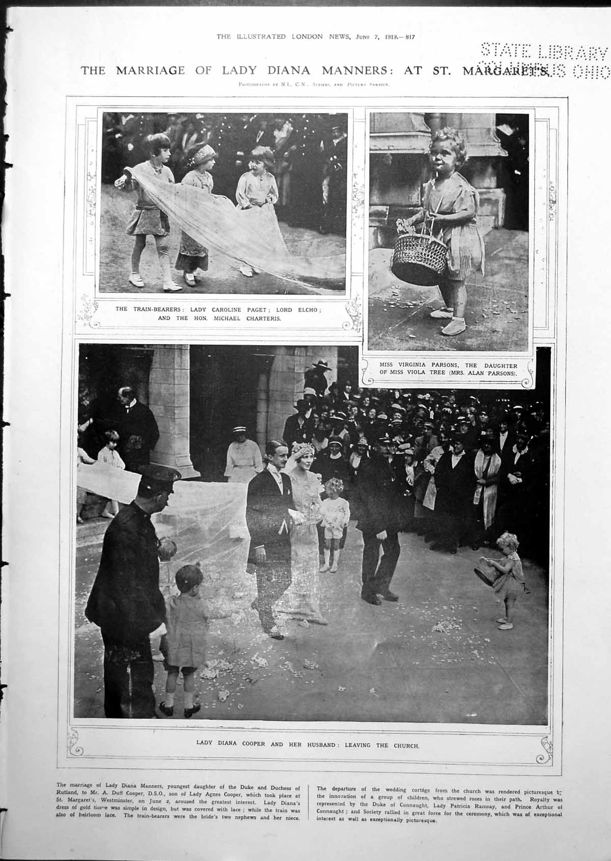 Old Marriage Lady Diana Manners Victory Derby Notable Entrants 1919 20th