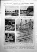 Old Print Chesterfield Oil Boring R34 Airship Conference St Germain 1919