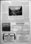 Antique Old Print Broken Flexible Suspension Bridge Fribourg Switzerland 1919