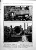 Old Print Big Bertha Shelled Paris Prince Wales Devon And Cornwall 1919 20th
