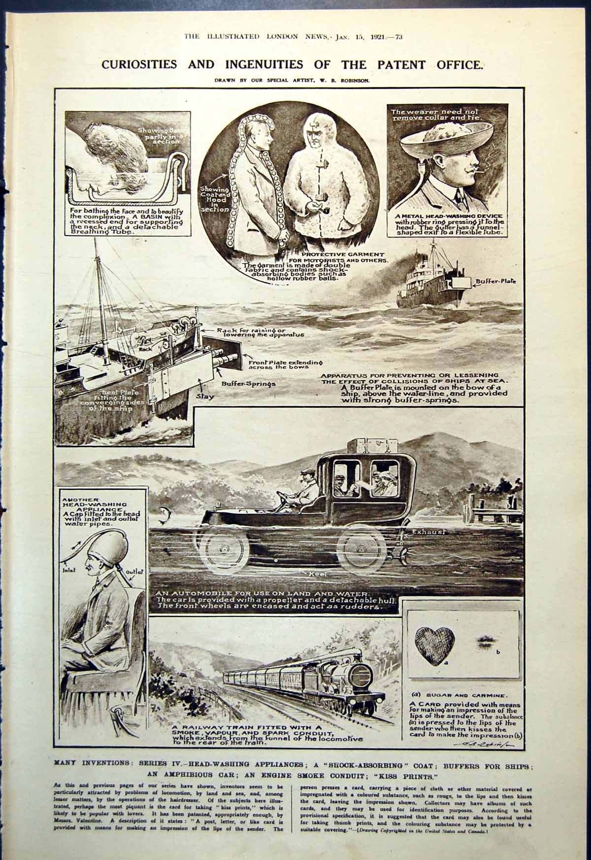 Old Curiosities Ingenuities Patent Office Chequers Country House 1921 0 20th