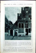 Old Vermeers A Street In Delft At Auction Royal Irishconstabulary 1921 20th