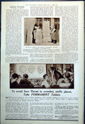 Original Old Vintage Print Preparing Memorial Westminster Hall Roll Honour 1921