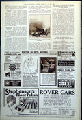 Old Vintage Print Handsome Seven Seater 40Hp Six-Cylinder Lanchester 1921